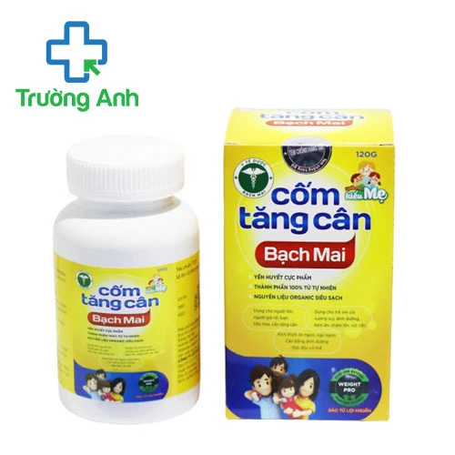 Cốm tăng cân Bạch Mai - Hỗ trợ kích thích ngon miệng hiệu quả