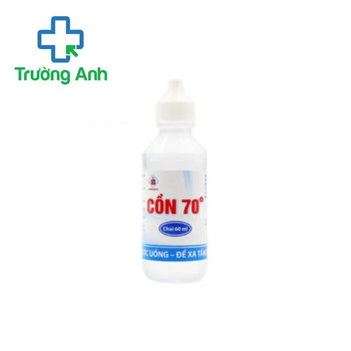 Cồn 70 Agimexpharm - Dung dịch sát trùng ngoài da hiệu quả