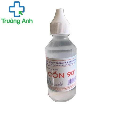 Cồn 90 - 50ml, 500ml - Giúp sát trùng hiệu quả