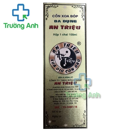 Cồn xoa bóp An Triệu 60ml - 100ml - Giảm đau xương khớp hiệu quả