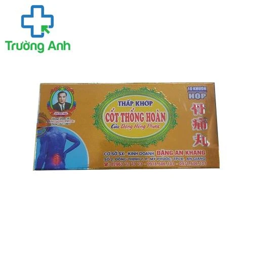 Thấp khớp Cốt thống hoàn - Giúp bổ gan thận, mạnh gân cốt