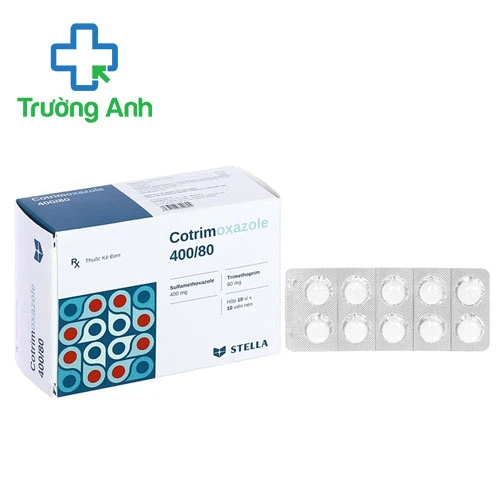 Cotrimoxazole 400/80 Stella - Thuốc điều trị nhiễm khuẩn hiệu quả