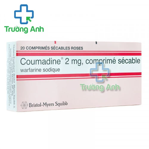 Coumadine 2mg Vianex - Phòng và điều trị huyết khối tĩnh mạch