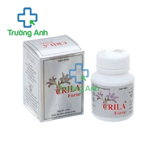 Crila Forte (lọ 20 viên) - Giúp điều trị phì đại lành tính tiền liệt tuyến hiệu quả