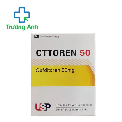 Cttoren 50 US Pharma USA - Thuốc điều trị nhiễm khuẩn hiệu quả