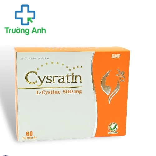 Cysratin 500mg Dược Nature - Hỗ trợ làm giảm lão hóa da