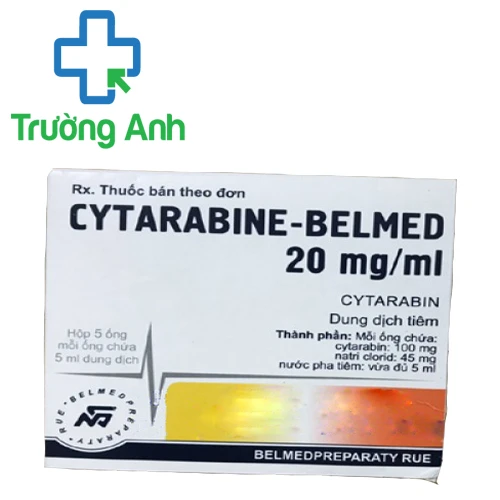 Cytarabine Belmed 100mg (dung dịch) - Thuốc chống ung thư máu và chuyển hóa của Belarus