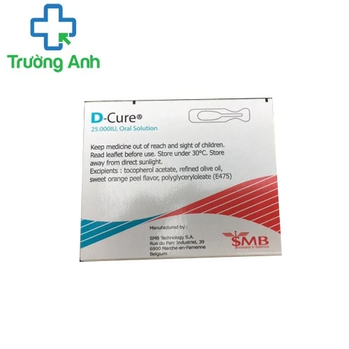 D Cure 25.000 IU - Giúp bổ sung vitamin D hiệu quả