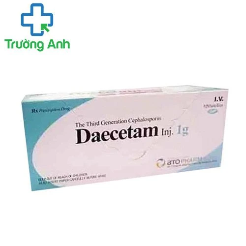  Daecetam 1g - Thuốc kháng sinh điều trị nhiễm khuẩn hiệu quả