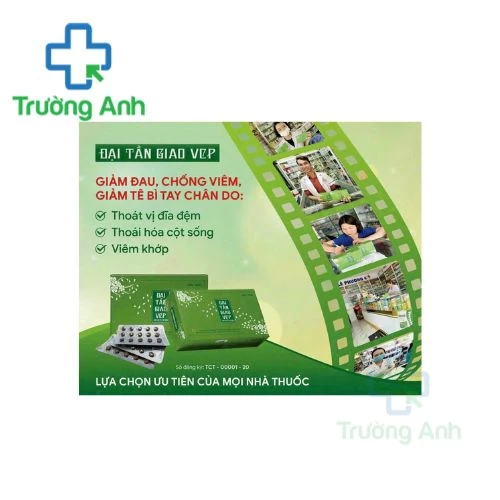 Đại Tần Giao VCP - Thuốc điều trị đau thắt lưng hông