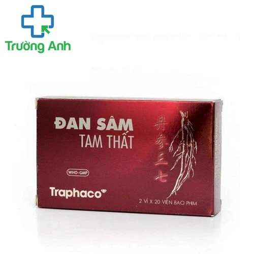 Đan sâm tam thất TPC - Thuốc điều trị các cơn đau thắt ngực hiệu quả