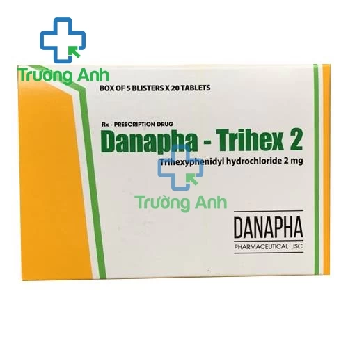 Danapha-Trihex 2 - Thuốc hỗ trợ điều trị bệnh Parkinson