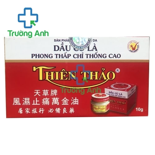 Dầu Cù Là Thiên Thảo 10g - Điều trị phong thấp dạng khớp hiệu quả