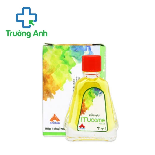 Dầu gió Mucome Herd Oil 7ml CPC1HN - Giúp giải cảm, giảm triệu chứng cúm hiệu quả