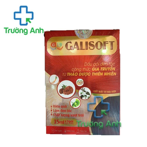 Dầu gội đen tóc Galisoft - Giúp phục hồi và làm mềm tóc 