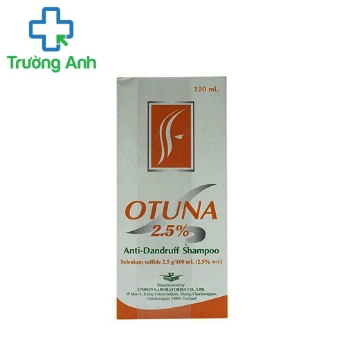 Dầu gội Otuna 2.5% - Dầu gội trị gầu hiệu quả của Thái Lan