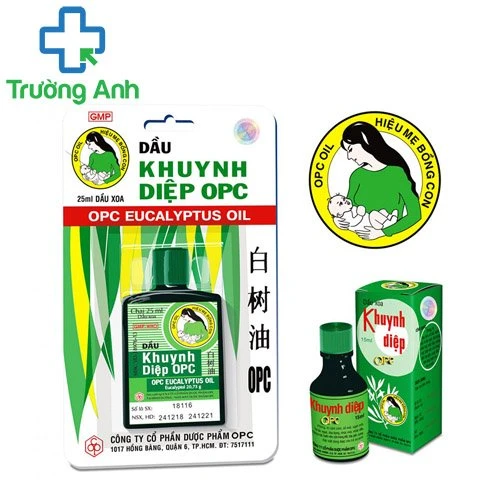 Dầu khuynh diệp OPC - Giúp trị cảm cúm, nghẹt mũi, nhức đầu hiệu quả