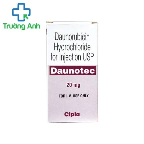 Daunotec 20mg/10ml - Thuốc điều trị bệnh bạch cầu hiệu quả của Ấn Độ