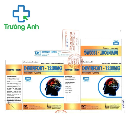 Davinfort 1200mg - Thuốc điều trị triệu chứng chóng mặt hiệu quả