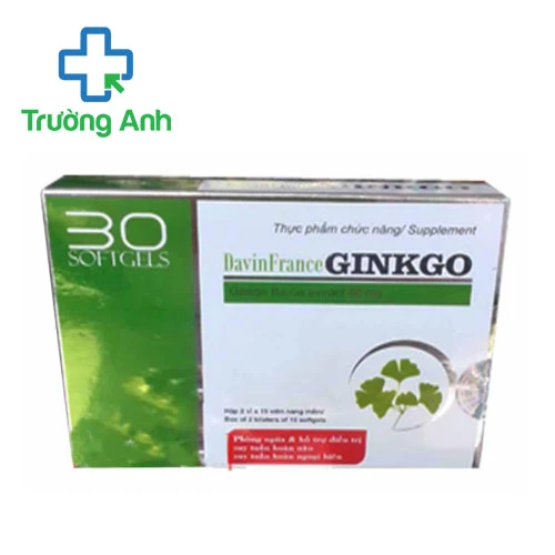 DavinFrance Ginkgo - Viên uống bổ não hiệu quả 