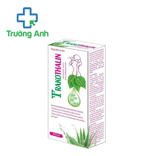 Dung dịch vệ sinh Trakothalin 100ml - Giúp kháng khuẩn khử mùi hôi hiệu quả