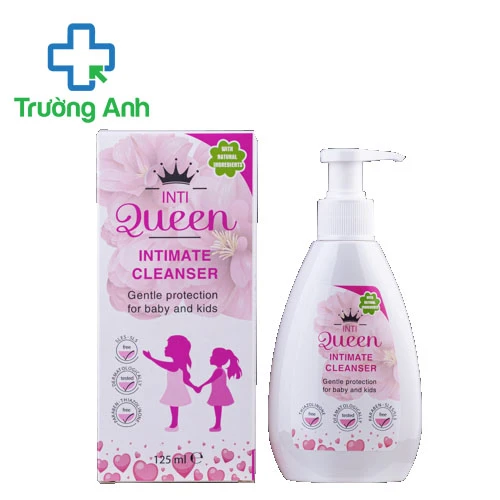 Dung dịch vệ sinh trẻ em Inti Queen - Ngăn ngừa viêm, ngứa ở vùng kín hiệu quả