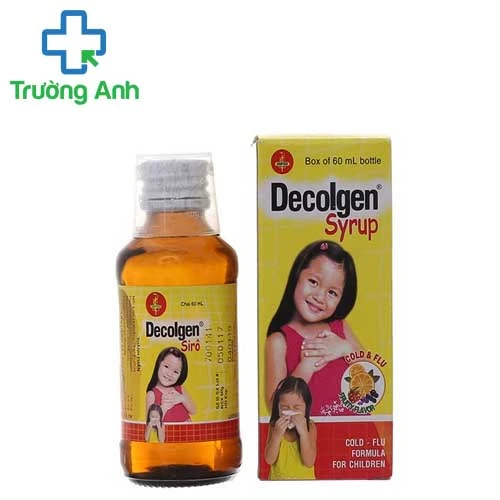 Decolgen Syr.60ml  - Thuốc điều trị cảm cúm hiệu quả