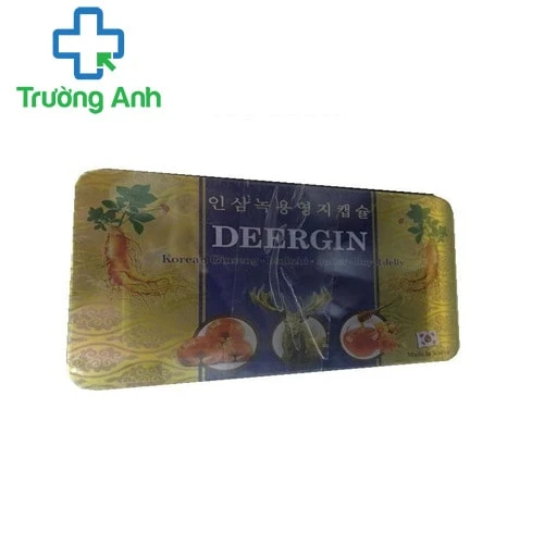 Deergin - Thuốc bổ tăng cường sức khỏe hiệu quả của Hàn Quốc