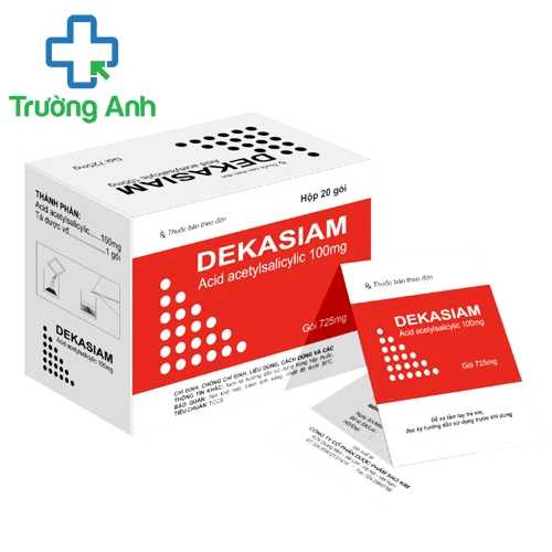 Dekasiam - Thuốc phòng ngừa nhồi máu cơ tim và đột quỵ hiệu quả