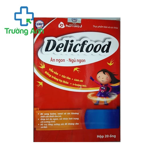 Delicfood Vgas - Hỗ trợ ăn ngon ngủ ngon hiệu quả