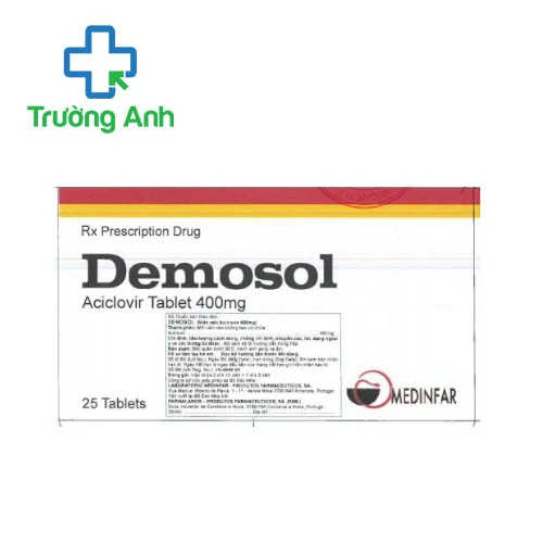 Demosol - Thuốc điều trị nhiễm herpes simplex hiệu quả của Bồ Đào Nha