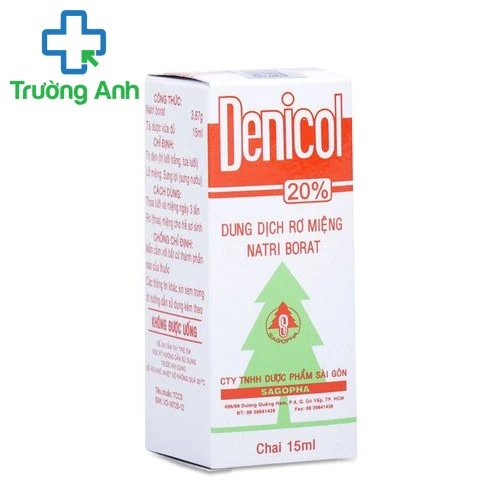 Denicol - Trị lở miệng, sưng lợi