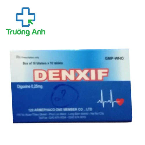 Denxif Armephaco - Thuốc điều trị suy tim, rối loạn nhịp trên thất hiệu quả