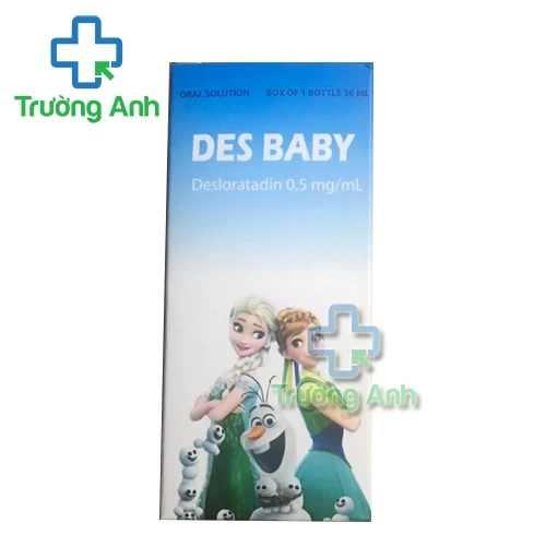 Des Baby 0,5mg/ml 30ml Hà Nam - Thuốc điều trị viêm mũi dị ứng hiệu quả