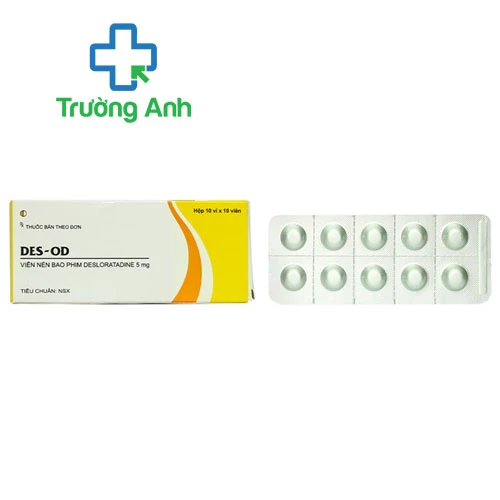 Des-OD - Thuốc điều trị viêm mũi dị ứng hiệu quả của Ấn Độ