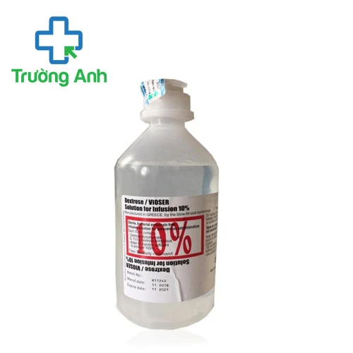 Dextrose 10% 500ml Vioser - Thuốc điều trị thiếu hụt carbohydrat hiệu quả