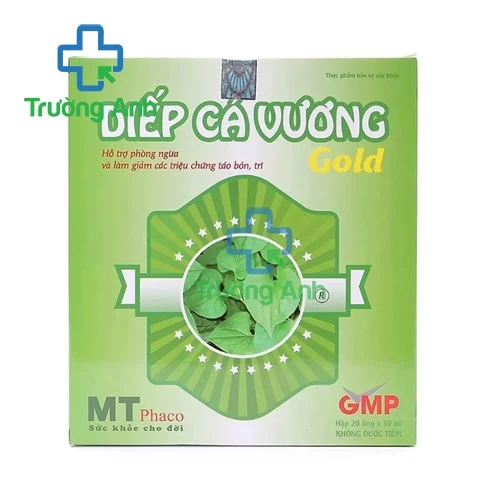 Diếp Cá Vương Gold MT - Giúp làm giảm và phòng ngừa trĩ, táo bón