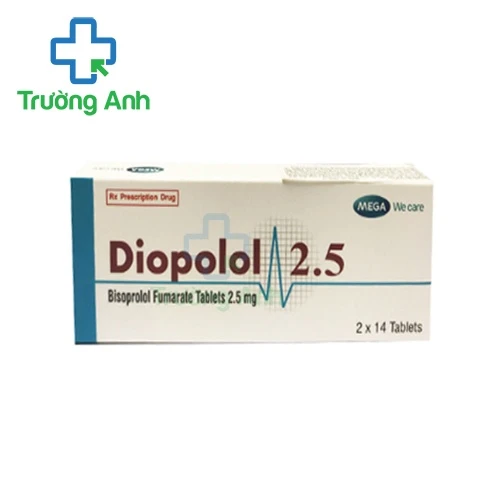 Diopolol 2,5 - Thuốc điều trị cao huyết áp hiệu quả