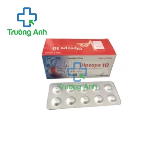 Dipsope-10 - Thuốc điều trị đau thắt ngực hiệu quả của Ấn Độ