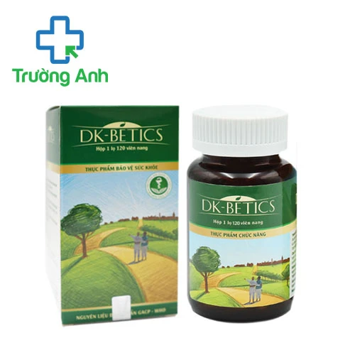 DK-Betics (120 viên) - Hỗ trợ điều trị bệnh tiểu đường hiệu quả 