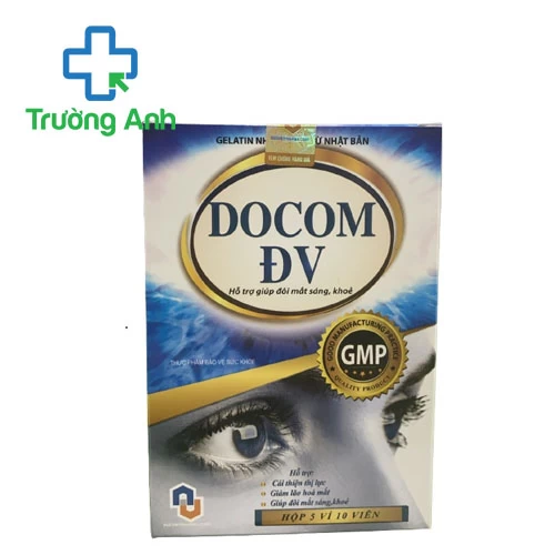 Docom ĐV Abipha - Viên uống bổ mắt giúp mắt sáng khỏe hiệu quả 