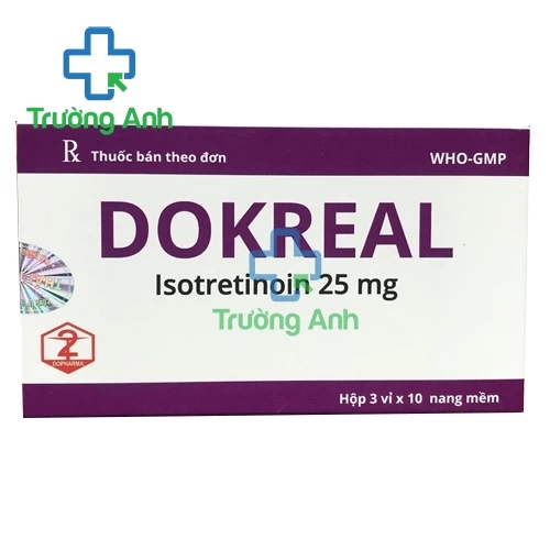 Dokreal 25 Dopharma - Thuốc điều trị bệnh trứng cá nặng hiệu quả