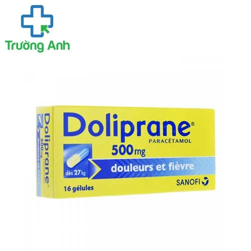 Dolipran 500 - Thuốc giúp giảm đau, hạ sốt hiệu quả