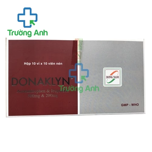 Donaklyn (100 viên) - Thuốc giảm đau chống viêm hiệu quả của Đông Nam