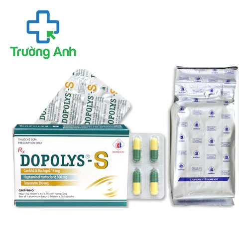 Dopolys-S Domesco - Thuốc điều trị suy tĩnh mạch bạch huyết