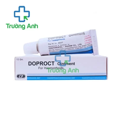 Doproct Ointment - Hỗ trợ điều trị bệnh trĩ hiệu quả của Thái Lan