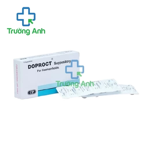 Doproct Suppository - Hỗ trợ điều trị bệnh trĩ hiệu quả của Thái Lan