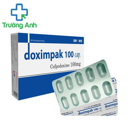 Doximpak 100 cap USA - Thuốc điều trị nhiễm khuẩn hiệu quả 