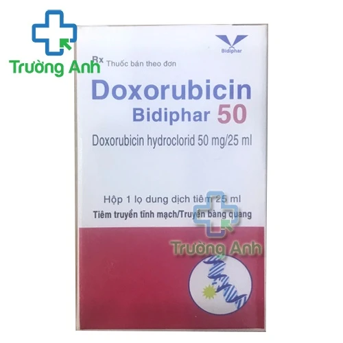 Doxorubicin Bidiphar 50 - Thuốc điều trị ung thư hiệu quả