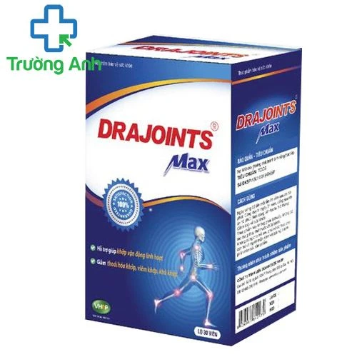 Drajoints Max - Giúp giảm thoái hóa xương khớp của VHOP PHARMA